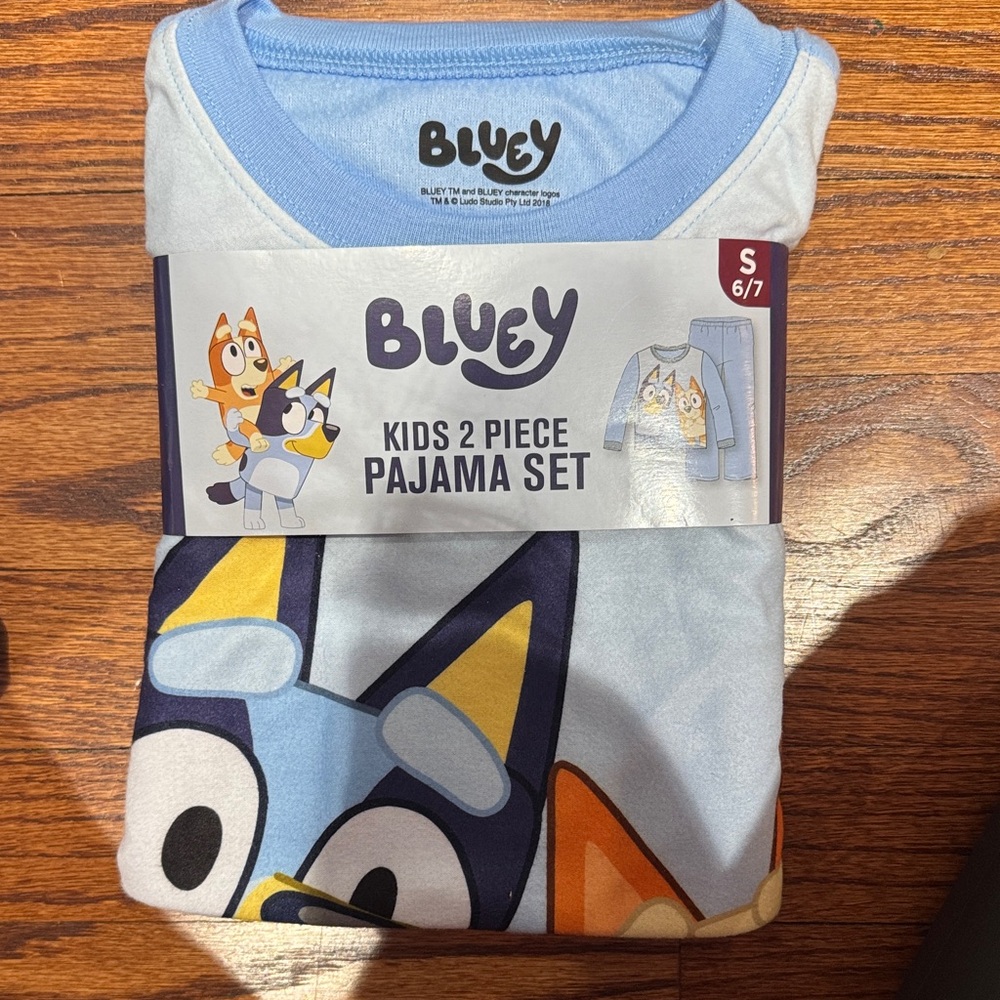 Kids 2 Piece Pajama Set - Blue